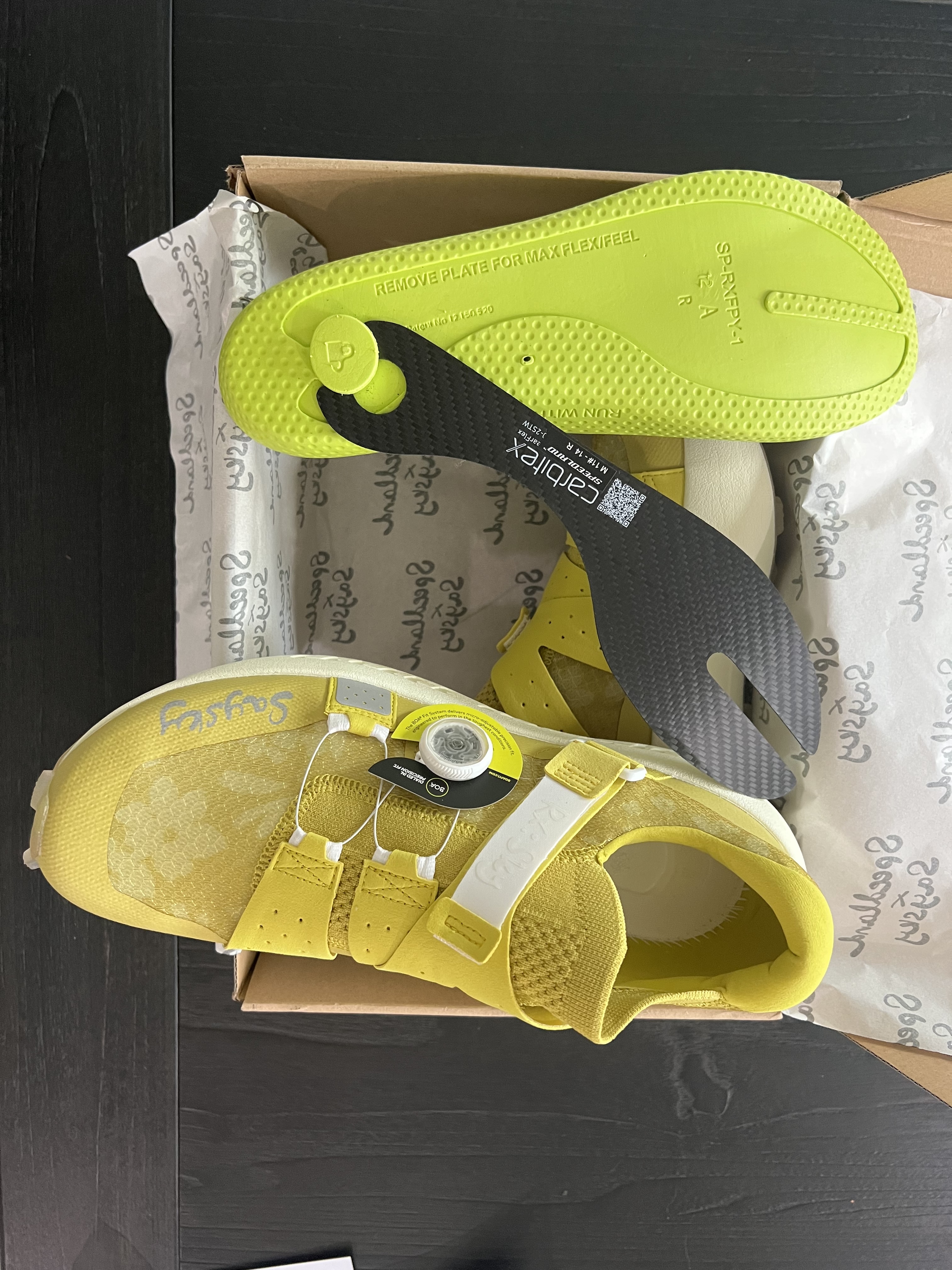 unboxing the speedland rx:sky, the saysky collaboration trail shoe