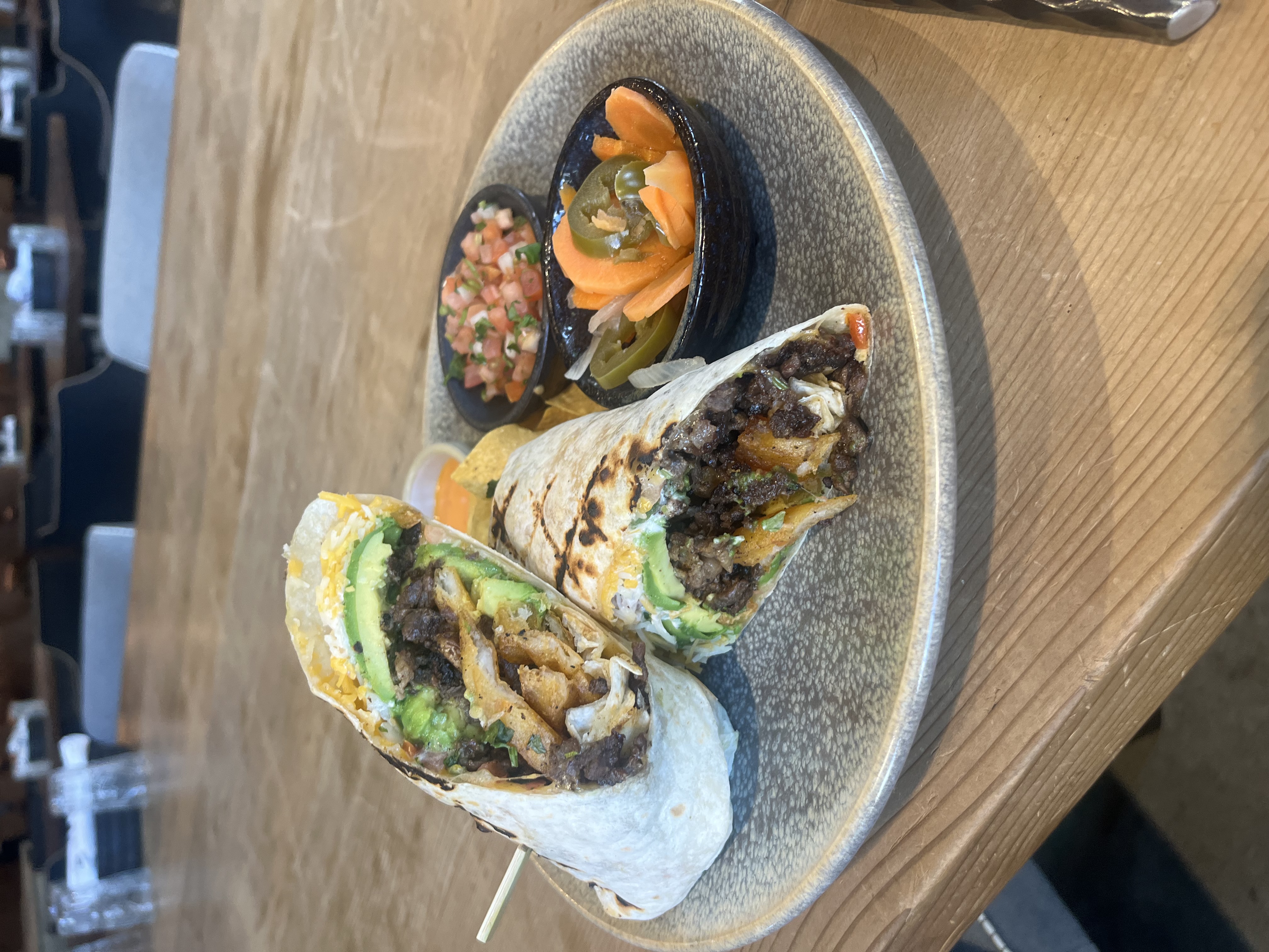 a burrito, the whole prize pool more or less