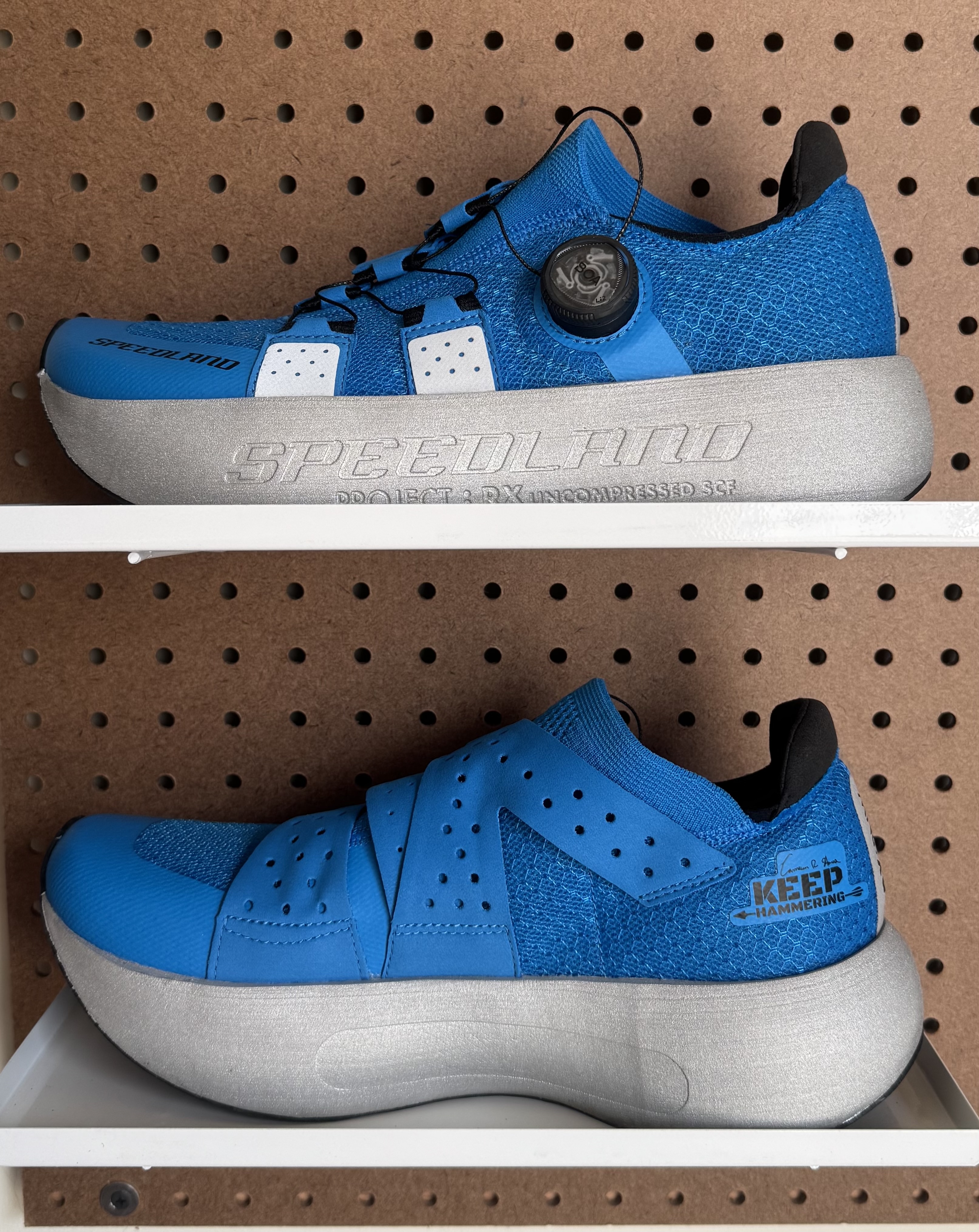 speedland rx:pnw road shoe, lateral view