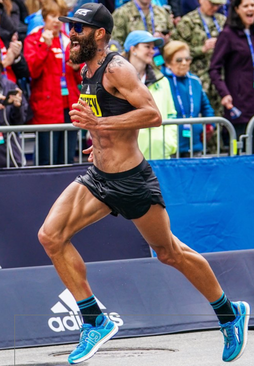 tommy rivs at the boston marathon