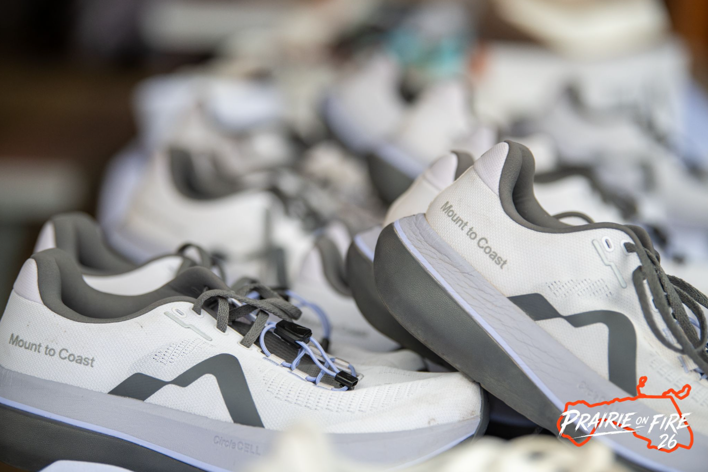 mount to coast shoes on demo at prairie on fire 2026